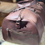 Medium Smooth Leather Duffle Bag