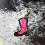 Tooled Boot Keychain