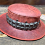 Leather Stevie Hat