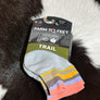 Farm to Feet Socks 1/4 Crew Trail
