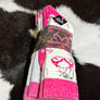Women's Wool Socks Camo Pattern