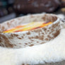leather bowl