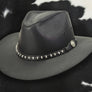 Dallas Leather Hat