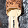 Tooled Leather Slide