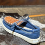 Blue Slip-on