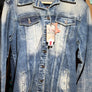 Denim and leather jackets