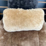 Sheepskin Headrest Neck Pillow