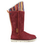 Mongol Boot - Burgundy