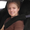 Sheepskin Seat Belt Covers