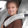 Sheepskin Seat Belt Covers