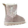 TURANO 7.5IN ETCHED COW PRINT - SILVER
