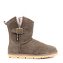 Short Buckle Boot "Argali"- Taupe