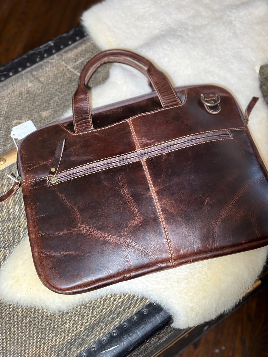 Genuine Leather Laptop Case