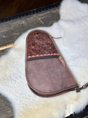 Small Leather Gun Case