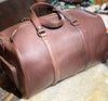 Medium Smooth Leather Duffle Bag