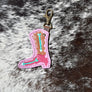 Tooled Boot Keychain