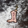 Tooled Boot Keychain