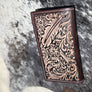 Tooled Long Wallet