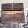 Long Wallet with Checkbook Slot