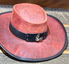 Leather Bounty Hunter Hat