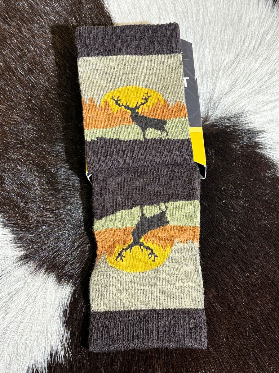 Farm to Feet Socks Everyday Deer Pattern