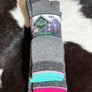 Women's Wool Socks Pink/Blue