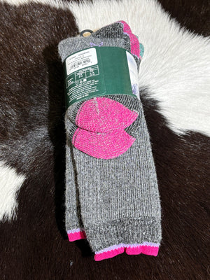 Women's Wool Socks Pink/Blue