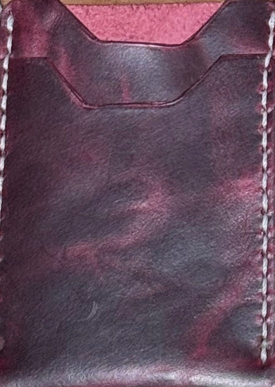 Hand Stitched Card Wallets