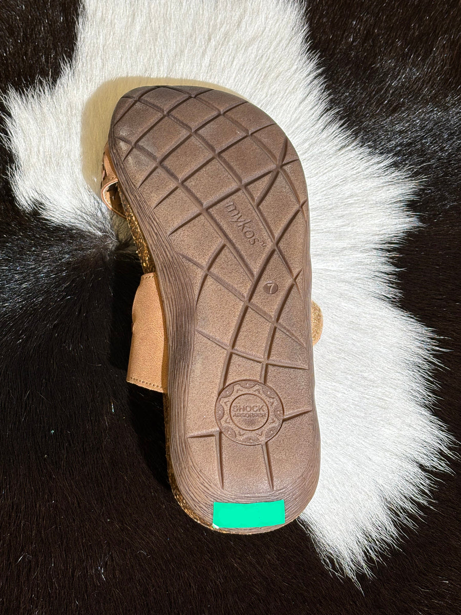 Mykos Sandal Scarlett Brown