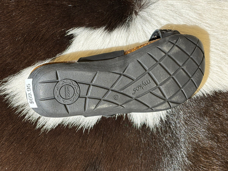 Mykos Sandal Scarlett Black