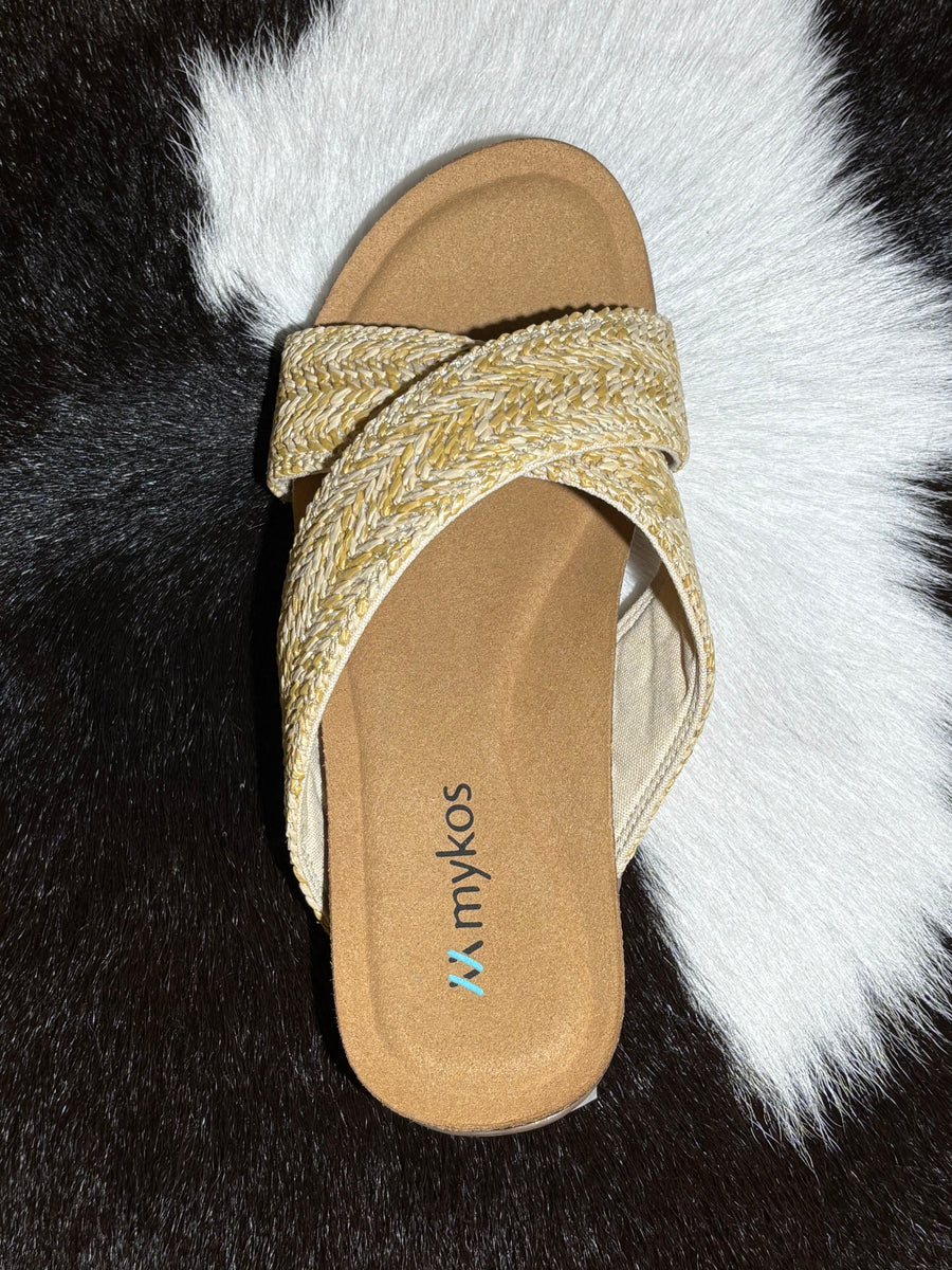 Mykos Sandal Leyla Tan