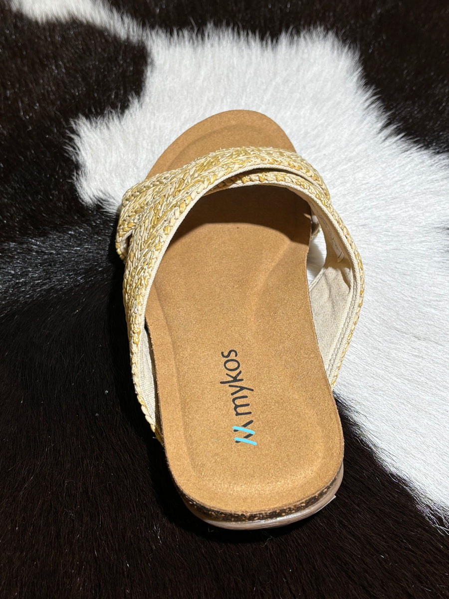 Mykos Sandal Leyla Tan