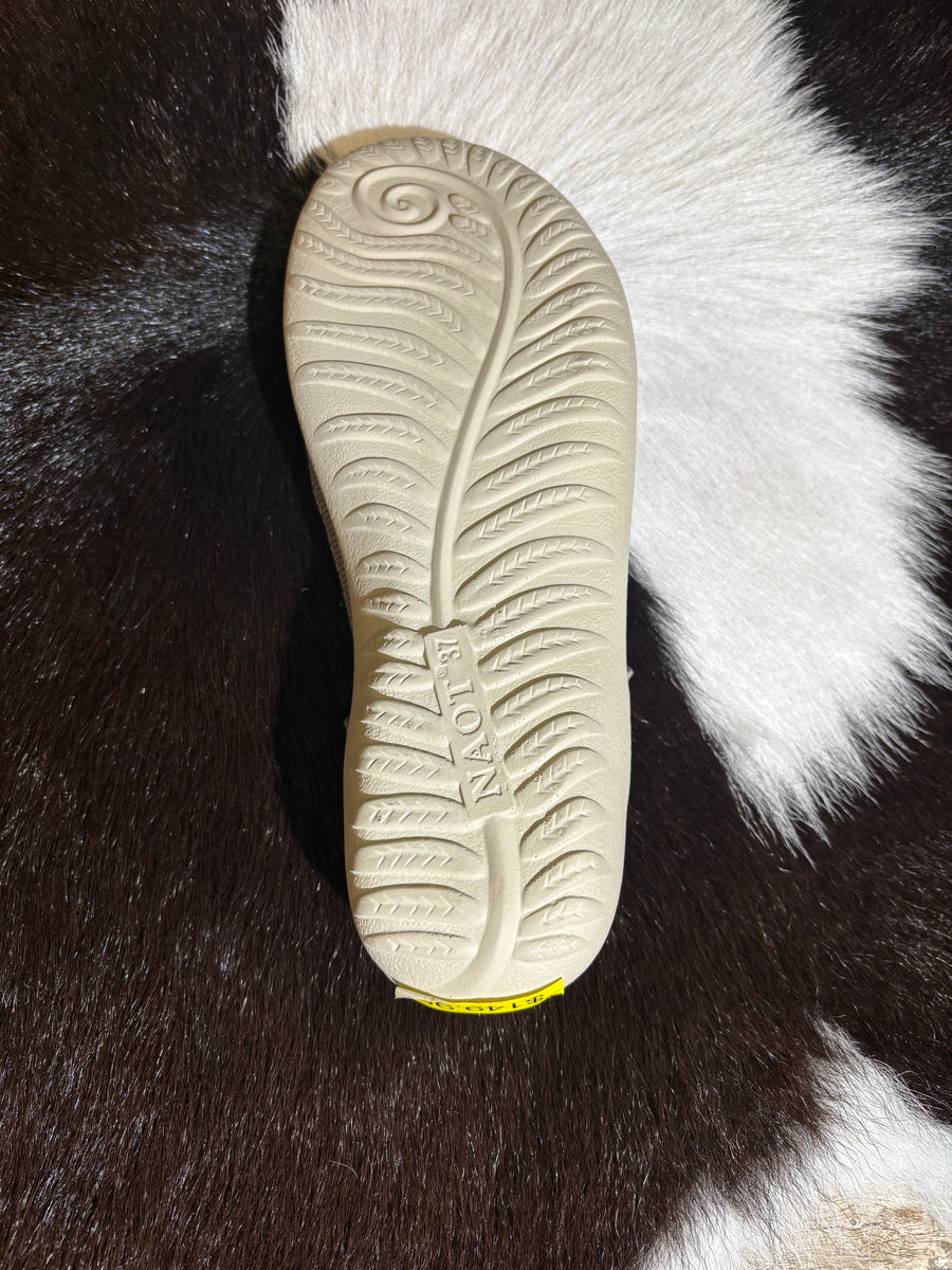 Naot Taupe Leather Sandal