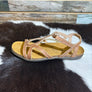 Naot Latte Leather Sandal