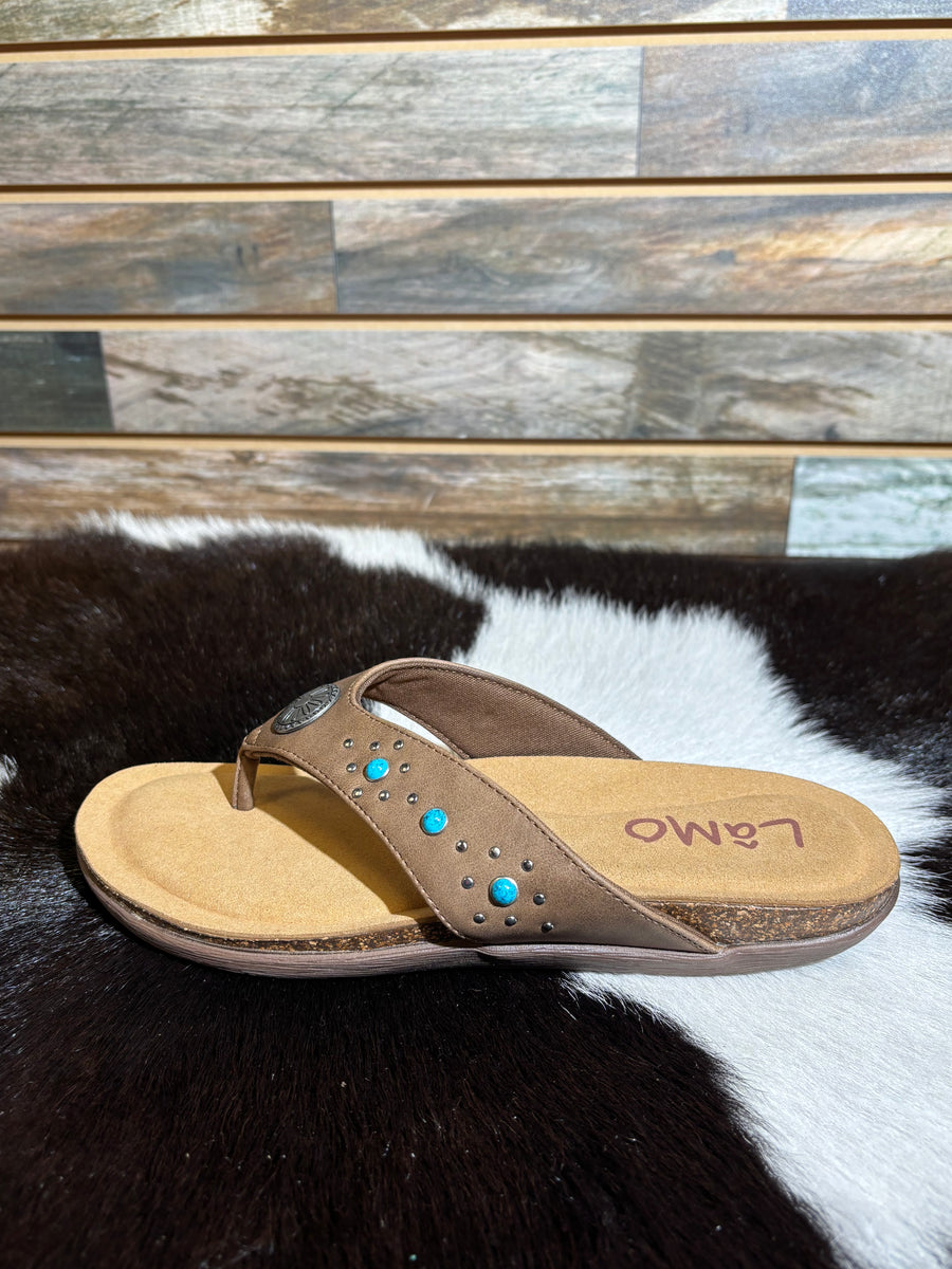 Lamo Jovie Flip-flop Brown