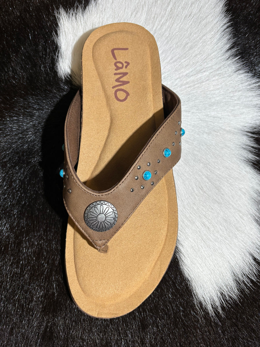 Lamo Jovie Flip-flop Brown