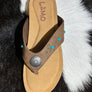 Lamo Jovie Flip-flop Brown