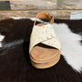 Calabar Dapple Cowhide Sandal