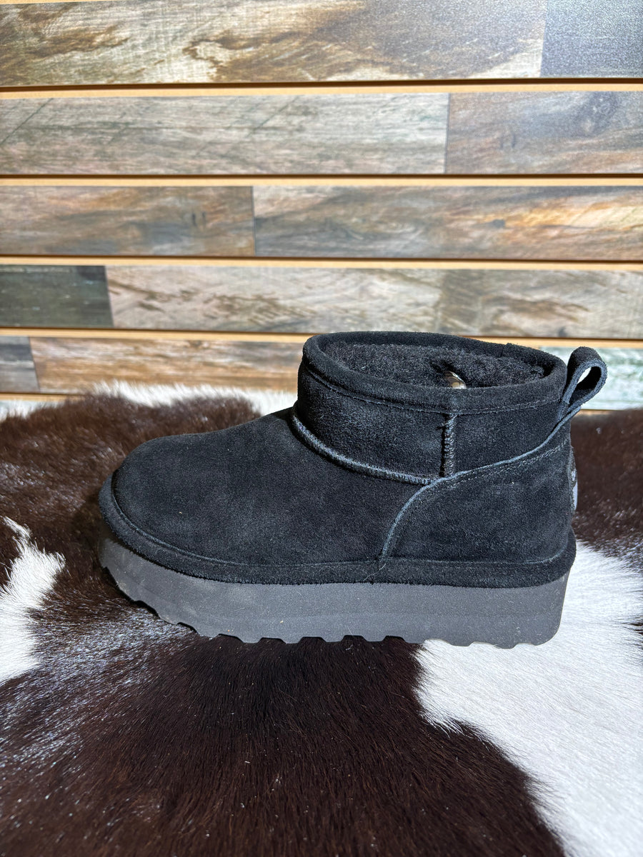 Bearpaw Retro Shorty Black