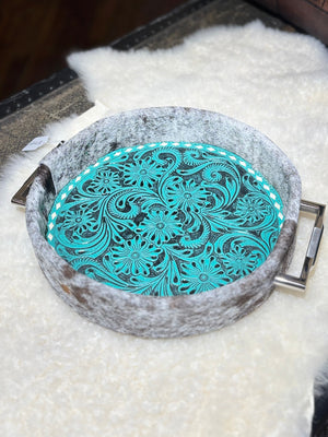 leather bowl