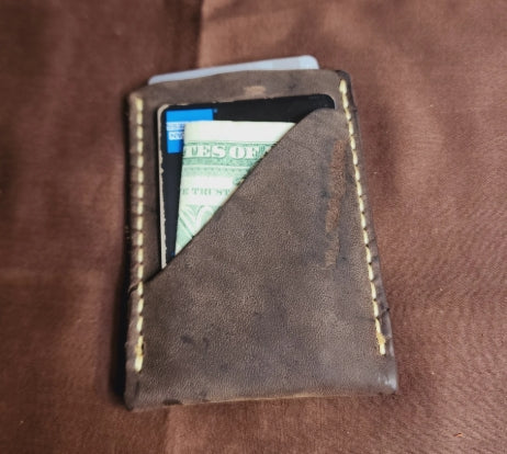 Hand Stitched Card Wallets