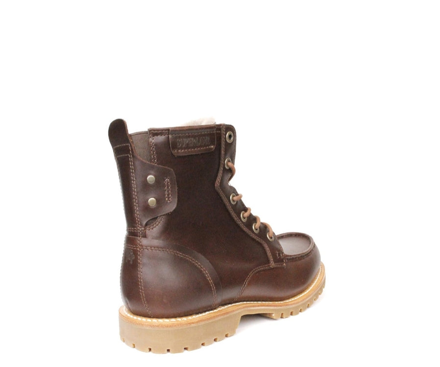 BIG N TALL Ibex Work Boot - Black Cherry Soft Toe
