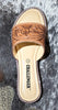 Tooled Leather Slide