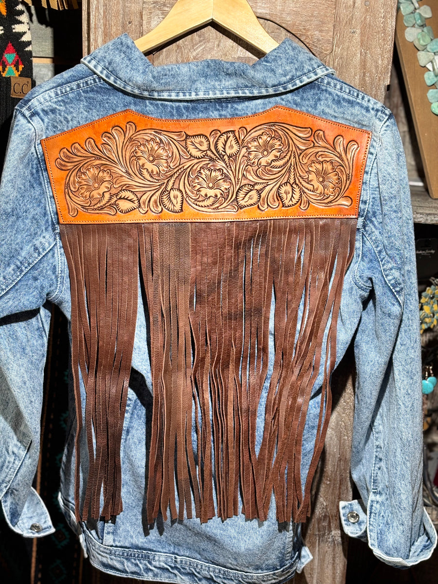 Denim and Leather Jacket