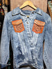 Denim and Leather Jacket