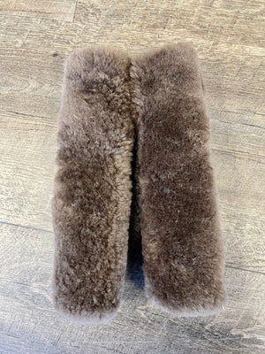 Mongolian Lamb Fur Leg Warmers & Boot Covers
