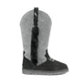 Women's Cowboy Boot - Charcoal