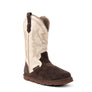 Men's Cowboy Boot - Espresso/Cream