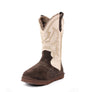 Men's Cowboy Boot - Espresso/Cream