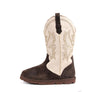 Men's Cowboy Boot - Espresso/Cream